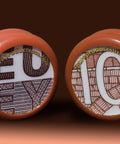 Ligorano Reese's Euro-yo custom designed Duncan YoYo. 10 Euro note front and back.  Edit alt text
