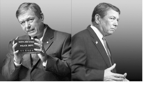 Attorney General John Ashcroft mug shot from Line Up