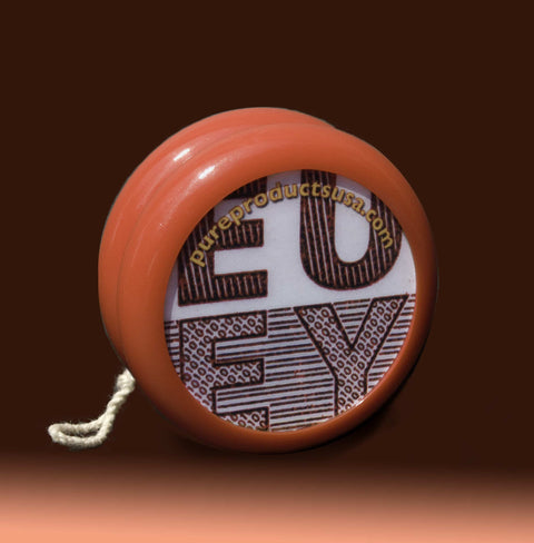 Ligorano Reese's Euro-yo custom designed Duncan Yo-Yo. 10 Euro note front and back. From Pure Products USA.